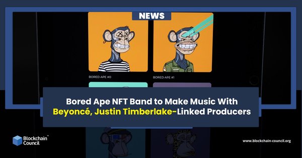 Bored Ape NFT Band to Make Music With Beyoncé, Justin Timberlake-Linked Producers