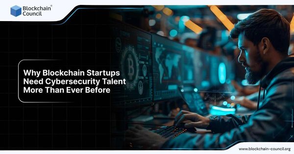 Blockchain startups demand skilled cybersecurity talent to protect assets.