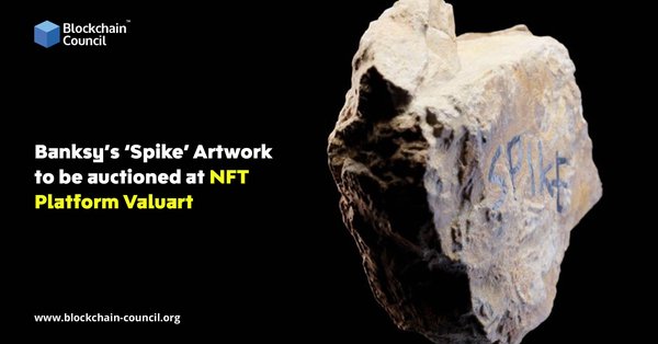 Banksy’s ‘Spike’ Artwork to be auctioned at NFT Platform Valuart