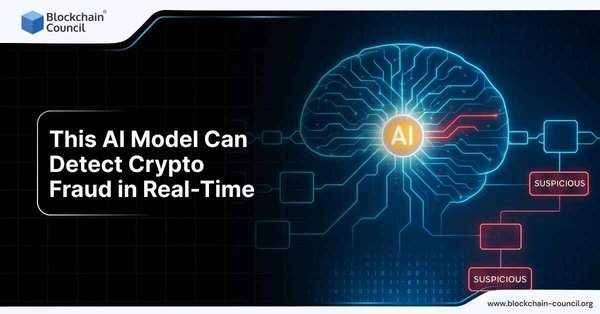 AI model detects crypto fraud in real time using neural mapping.