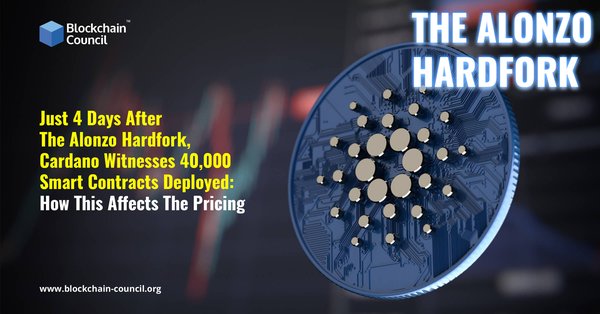 Just 4 Days After The Alonzo Hardfork, Cardano Witnesses 40,000 Smart Contracts Deployed How This Affects T