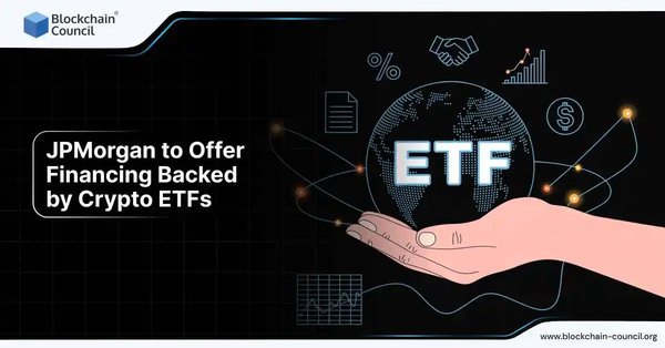 JPMorgan to Offer Financing Backed by Crypto ETFs