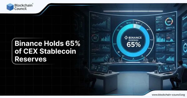 Binance Holds 65% of CEX Stablecoin Reserves