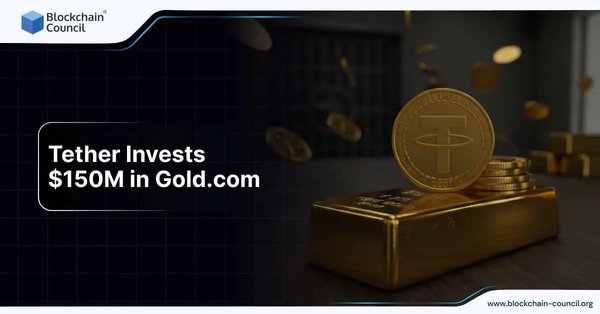 Tether Invests $150M in Gold.com